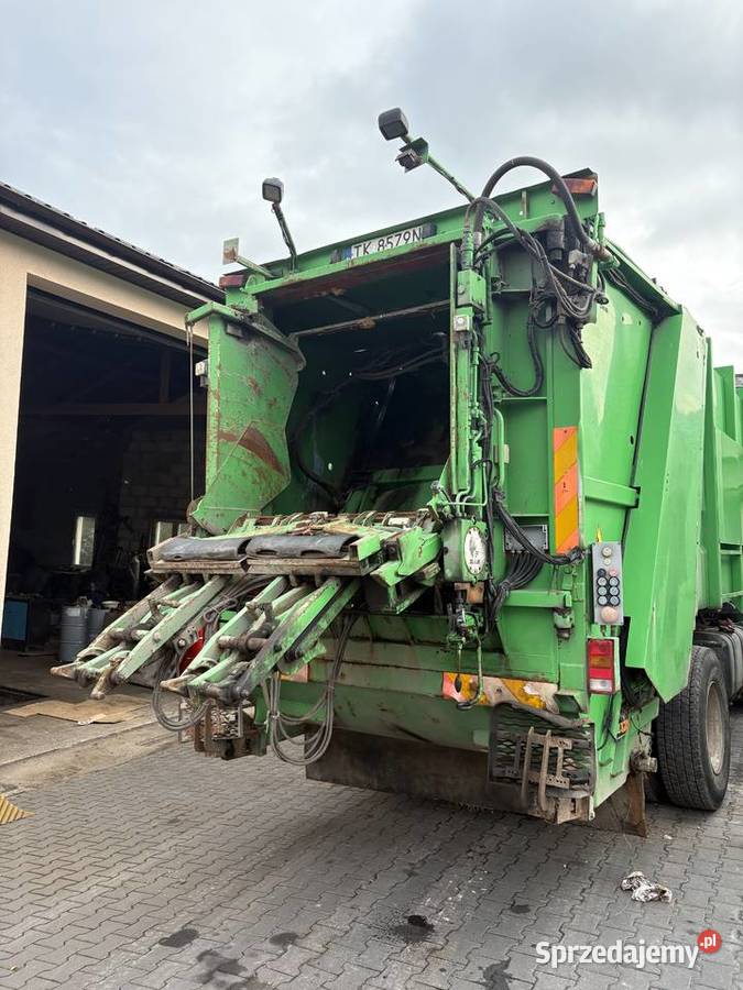 Zabudowa śmieciarki dwuosiowej zoeller świętokrzyskie Kielce