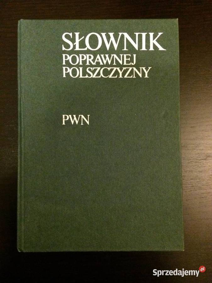 Witold Doroszewski Słownik Poprawnej Polszczyzny ISBN 830103811X Elbląg
