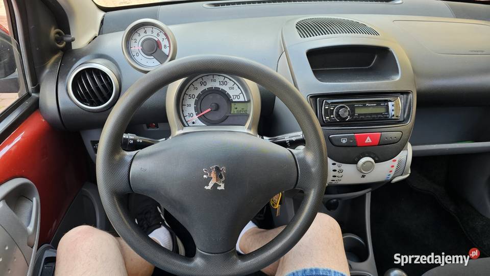 Peugeot 107 10 68 2009r z Francji Opłacony Sanok podkarpackie Zarszyn