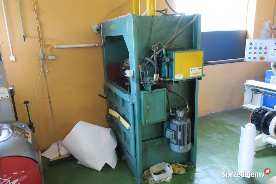 Belownica prasa do makulatury E40T Tuszyn
