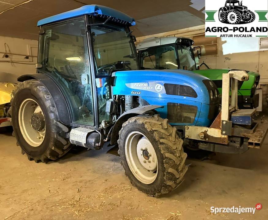 Ciągnik sadowniczy LANDINI REX 80 F 2009 4149 H Kudowa-Zdrój sprzedam