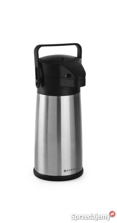 Termos z pompką 22 litra stal nierdzewna Hendi Poczesna