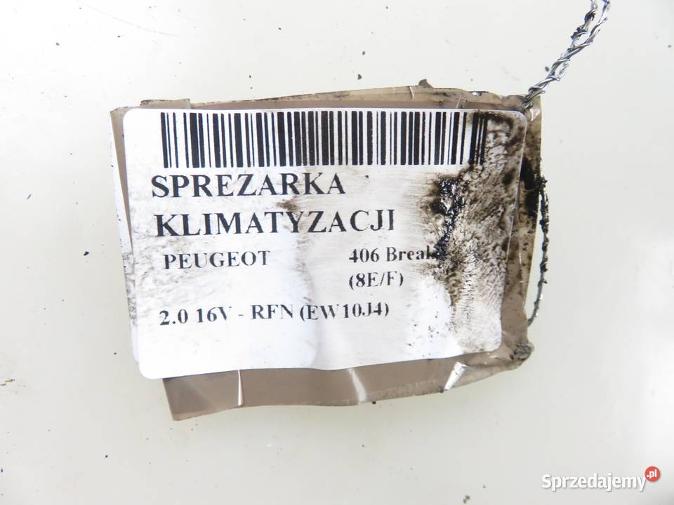 KOMPRESOR KLIMATYZACJI PEUGEOT 406 20 16V