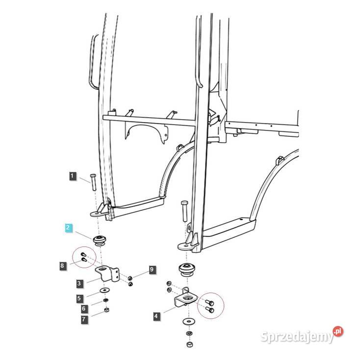 Śruba M14 x 200 x 40 G S 88 LS MT125 LS MT350 LS Tajęcina