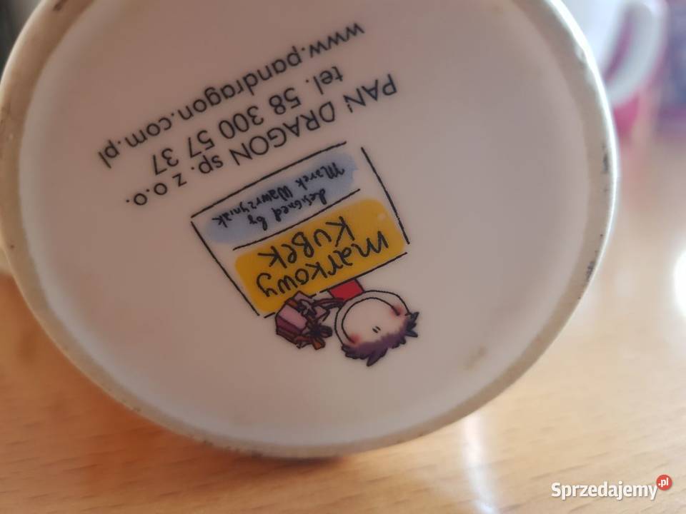 kubek najlepszego kumpla markowy kubek pan inny kolor sprzedam