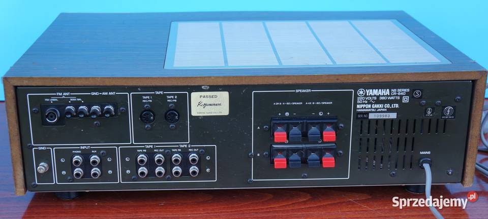 Yamaha CR 640 kultowy amplituner OKAZJA Poraj