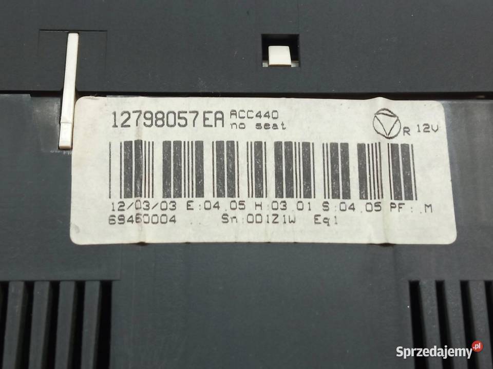 PANEL NAWIEWU 12798057EA Saab 93 II 20022014 świętokrzyskie