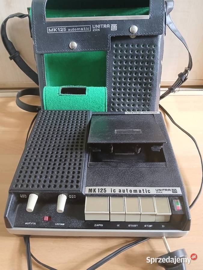 Magnetofon kasetowy Unitra MK125 z lat 70 tych Audio Kraków