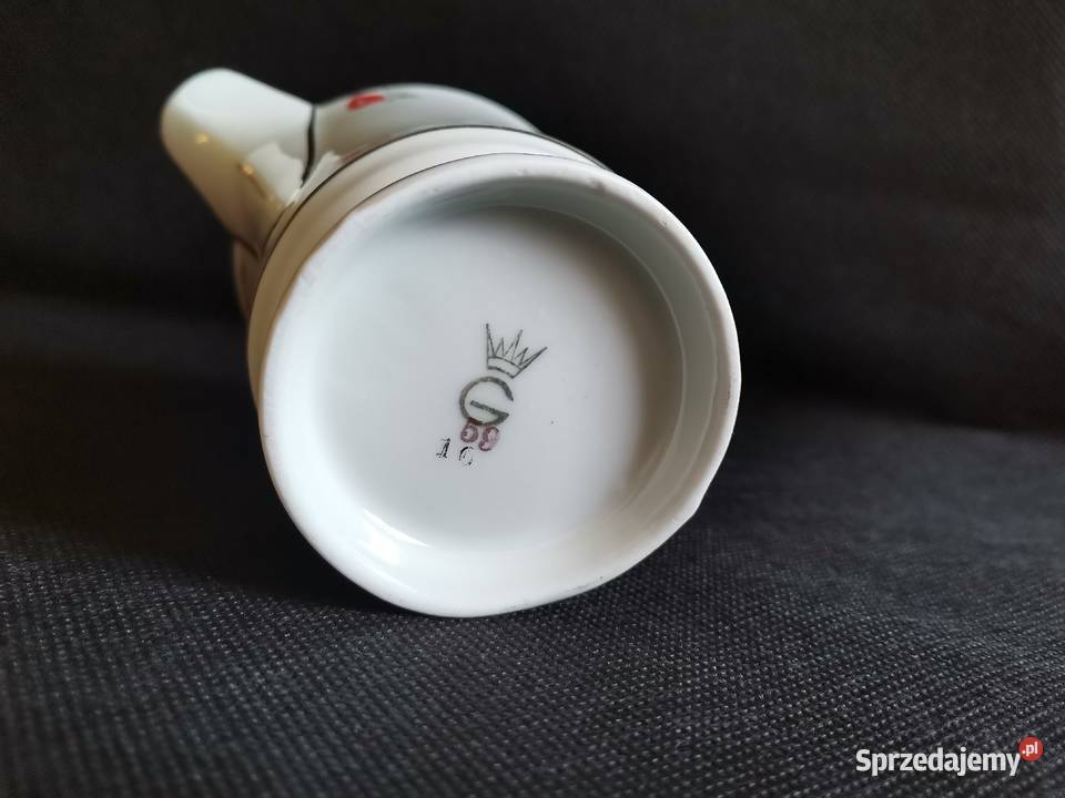 Stara porcelana Giesche mlecznik Łucja Maki Art Katowice sprzedam