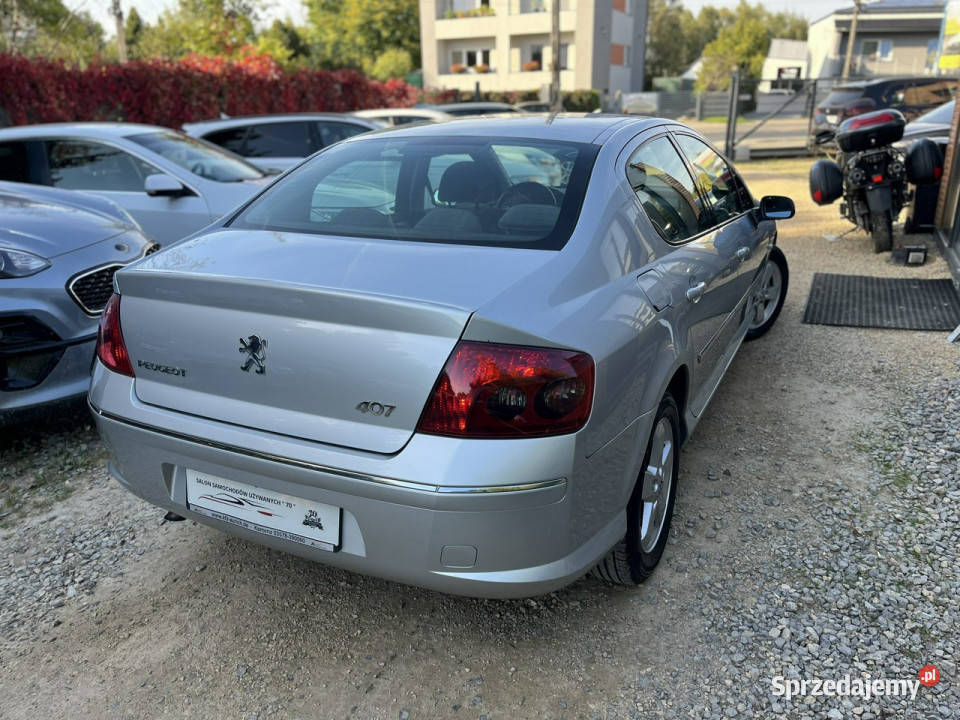 Peugeot 407 20 Automat Climatronic Navi ALu Bez serwisowany w ASO