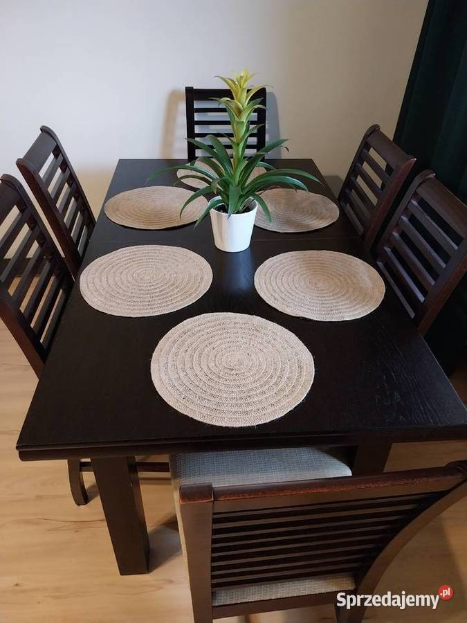 Piękne meble Stoły z krzesłami łódzkie Zduńska Wola