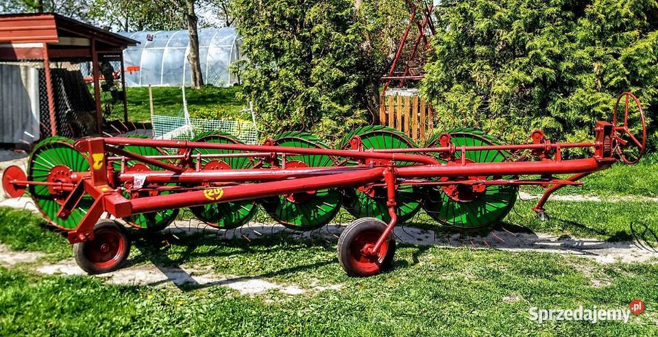 Zgrabiarka Przewracarka do Fasoli zawieszana 56 Żulice