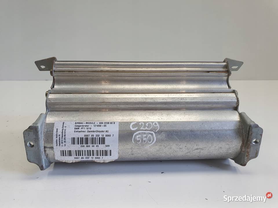 Mercedes CLK C209 W209 PODUSZKA POWIETRZNA Motoryzacja sprzedam