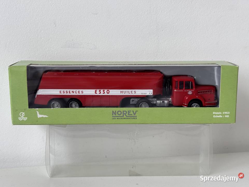 Model Unic Yzoar Cysterna Esso H0 Modelarstwo Warszawa sprzedam