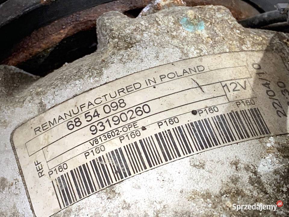 SPRĘŻARKA KLIMATYZACJI OPEL ASTRA H 6854098 19 osobowe