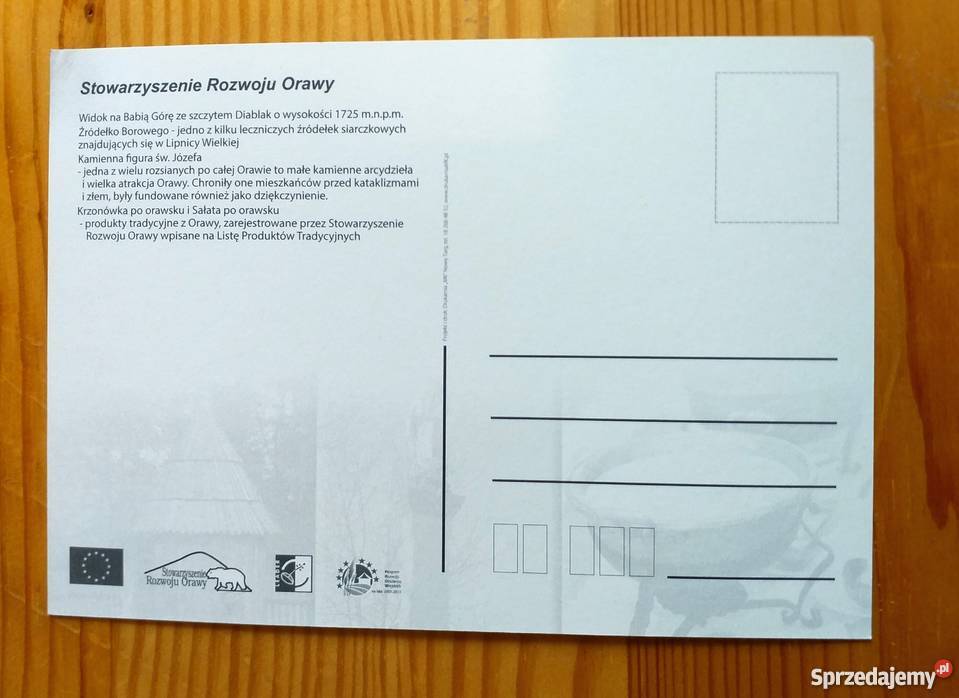 M IN WIDOK NA BABIĄ GÓRĘ I FIGURĘ ŚW JÓZEFA Pocztówki i karty telefoniczne Piszczac sprzedam