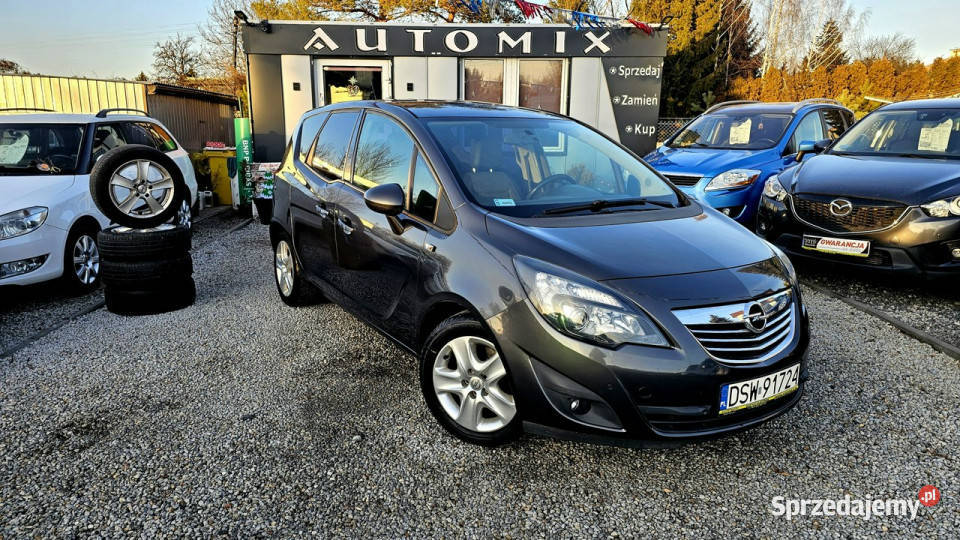 Opel Meriva 14 B benzyna bogate wyposażenie Hatchback dolnośląskie Świdnica