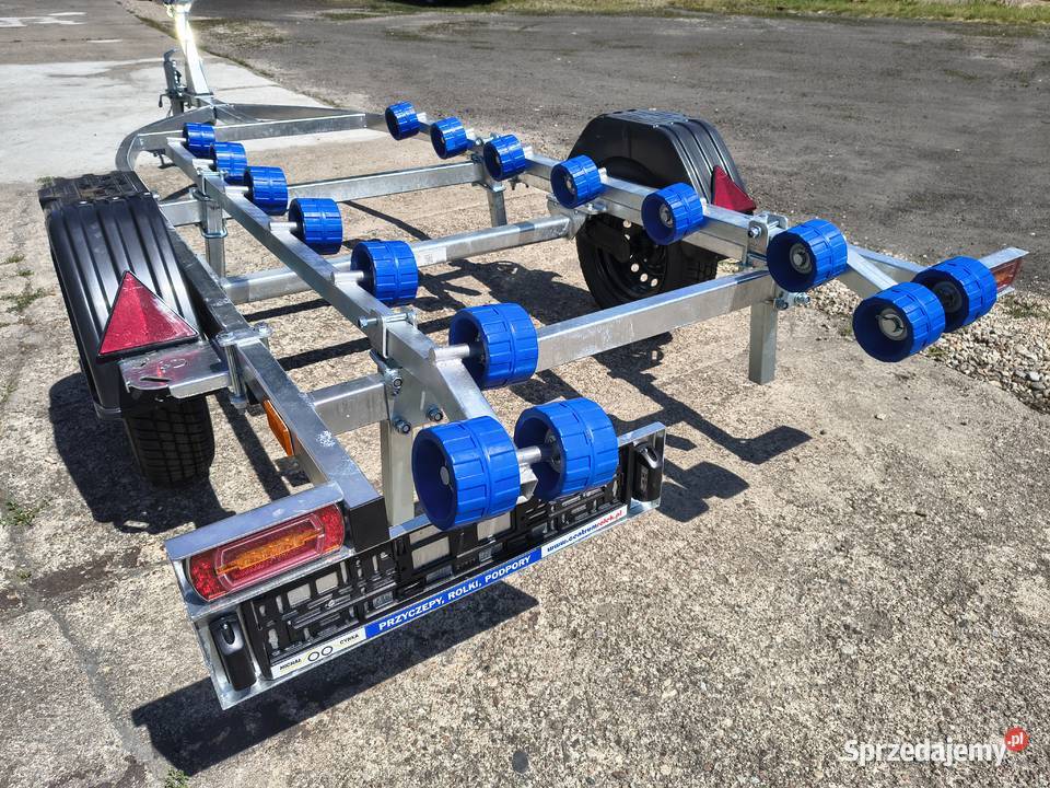 Przyczepa podłodziowaprofesionalna płozorolki Plewiska