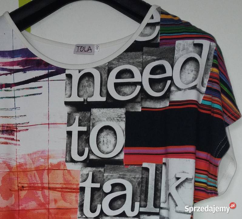 SM3840 Nienoszona bluzka tshirt Butik produkt Gliwice sprzedam