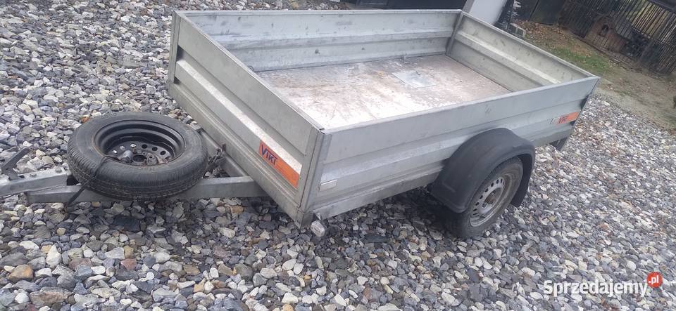 Przyczepka samochodowa z kiprem Brzesko