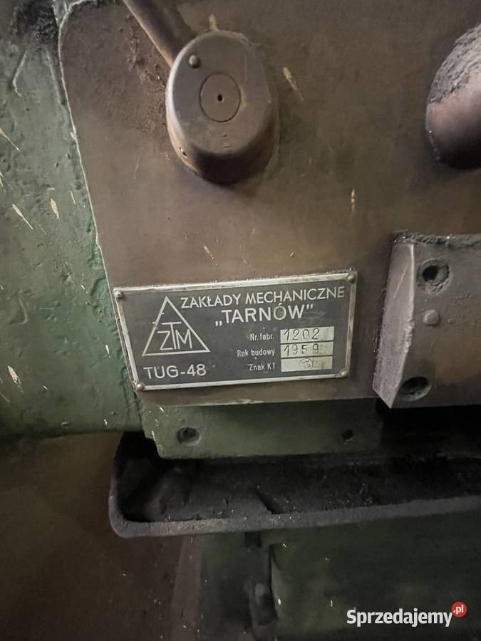 Tokarka TUG48 Produkcja Szlichtyngowa