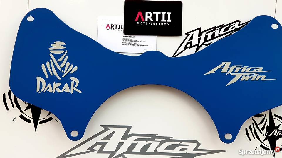 Forkshield METAL AfricaTwin ATS DGS DA BLUE Piątkowiec sprzedam