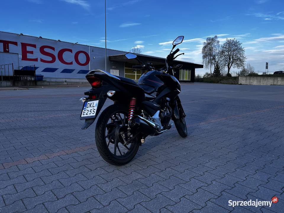 Honda cb125f 2016 kat a1b niski przebieg Świebodzice sprzedam