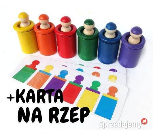 Sorter kolorów ludziki układanka lewopółkulowa łódzkie Zduńska Wola