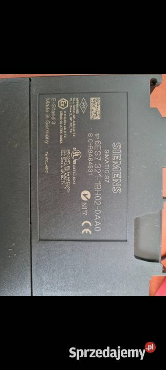 Moduł wejść wyjść do PLC Siemens SM321 SM322
