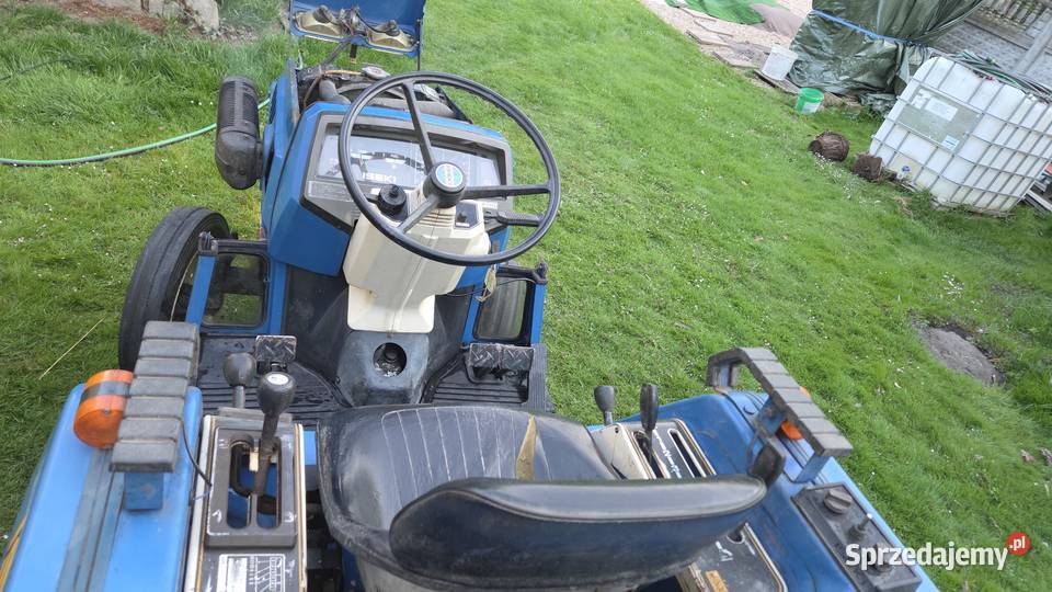 ISEKI TU 220 z glebogryzarką Śliwice