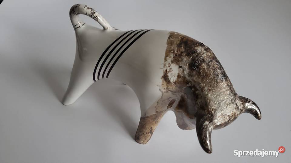 Koń Figurka Konik ceramiczny ręcznie malowany Sierakowice
