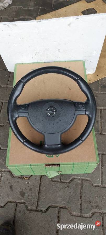 Kierownica skórzana z Airbag OPEL CORSA C COMBO Szczecin