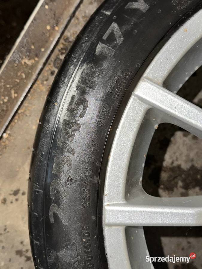 Alufelgi 17 5x110 SAAB 93 Opel Alfa KBA 47201 5 Średnica 17" Chęciny