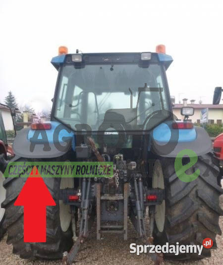 82024491 82004158 PRZEDŁUŻENIE BŁOTNIKA TYŁ LH Wichrów sprzedam