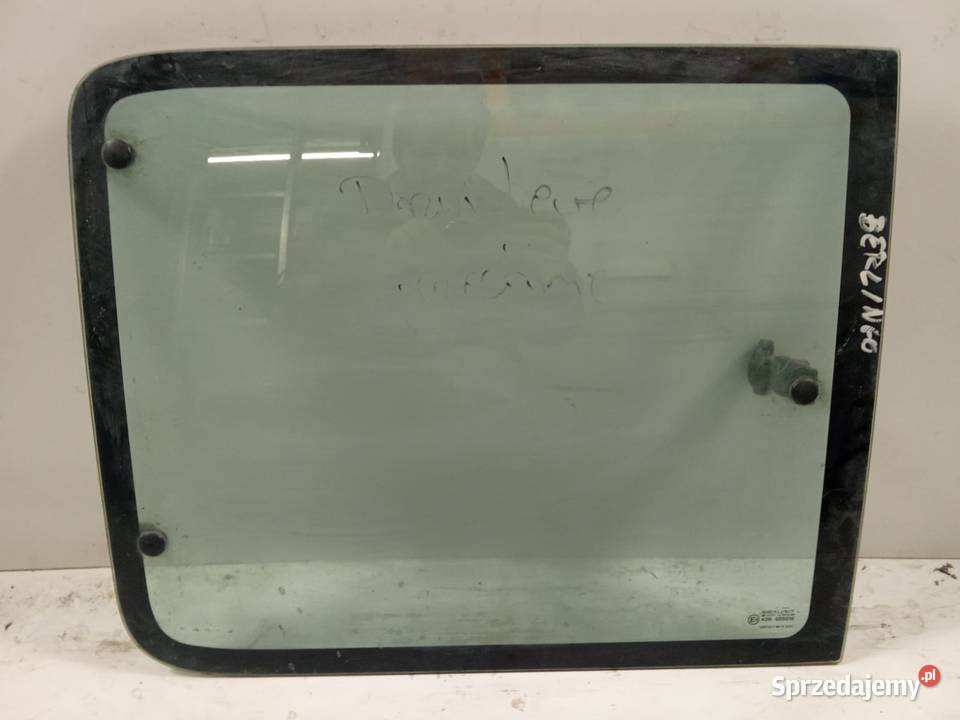 Szyba Karoseryjna Lewa Środkowa Citroen Berlingo wielkopolskie Bralin