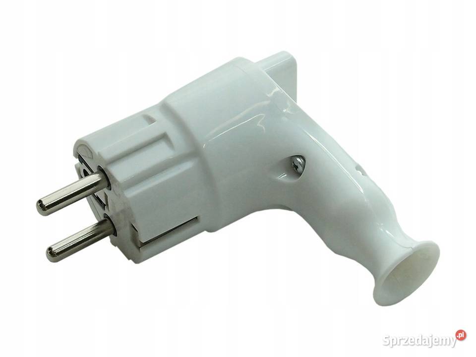 Wtyczka kątowa z przyciskiem Próbnik napięcia