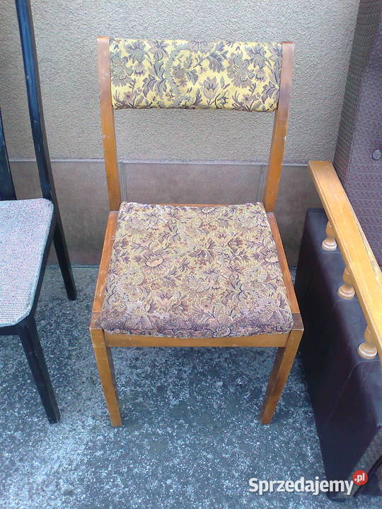 Krzesła PRL do renowacji