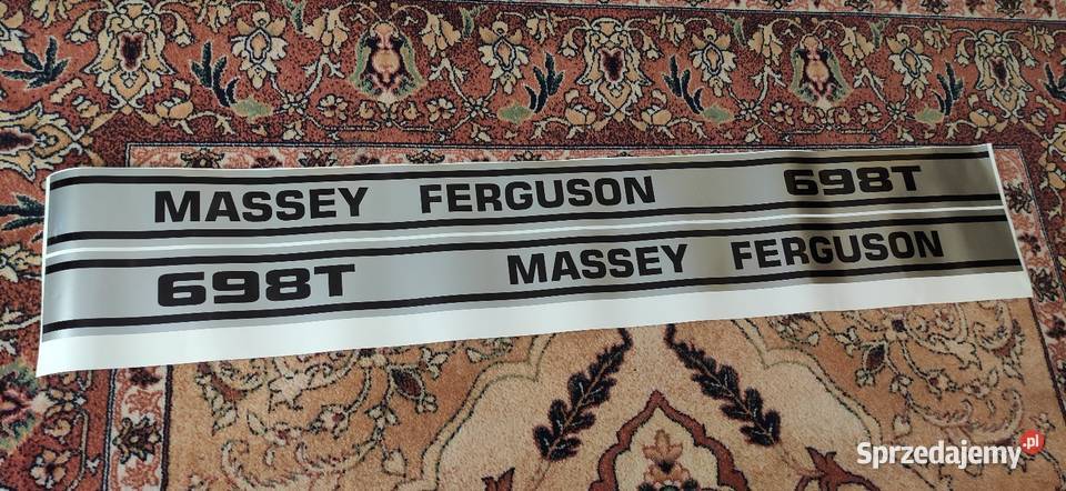 Naklejka maski Massey Ferguson 698t Przeworsk