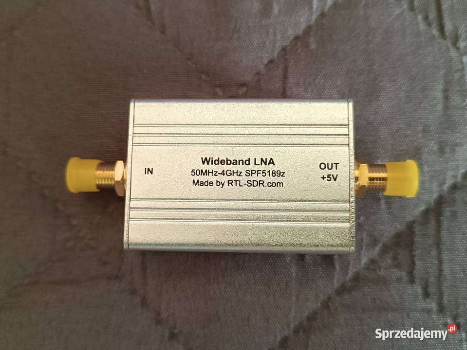Wzmacniacz szerokopasmowy RTLSDR Blog Wideband Łódź