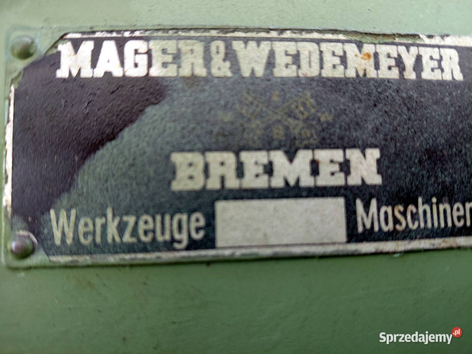 Wiertarka kolumnowa przemysłowa Mager Wedemeyer