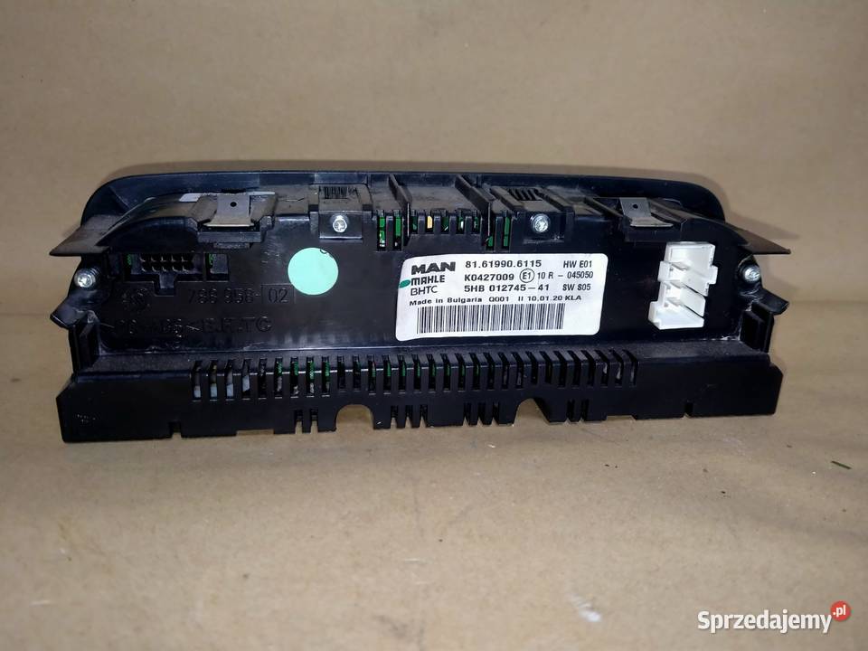 MAN TGX TGS TGL STEROWNIK KLIMATYZACJI Pozostałe Kargowa