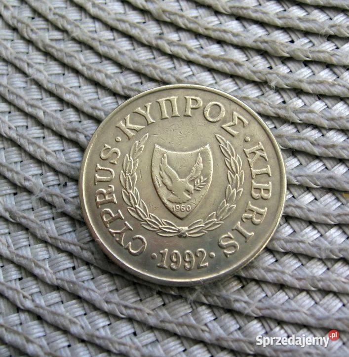 Cypr 20 Centów 1992r Kalisz