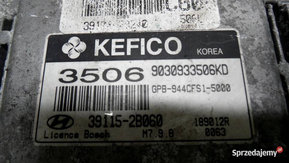 HYUNDAI I20 I 14 B 09r sterownik komputer