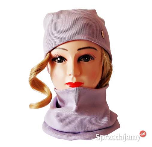 Komplety czapka z kominem na jesień zimę i Wrocław sprzedam