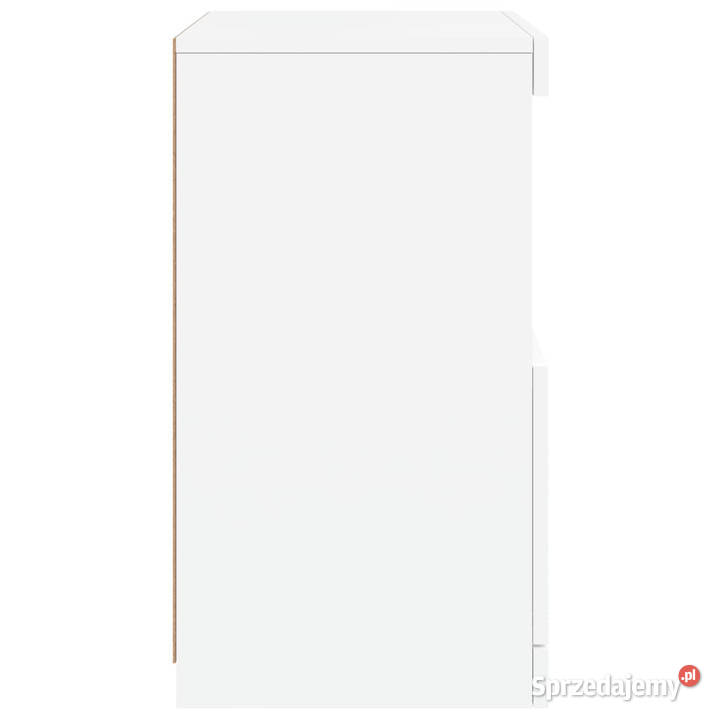 Szafka z oświetleniem LED biała 41x37x67 Warszawa