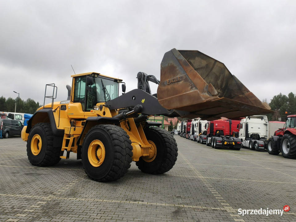 duża kołowa Volvo L 220G Waga Drukarka Zadbana świętokrzyskie Widełki
