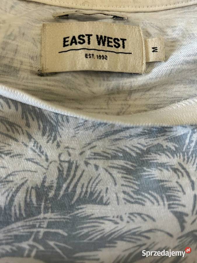Męska koszulka w palmy EAST WEST M OKAZJA Zamość
