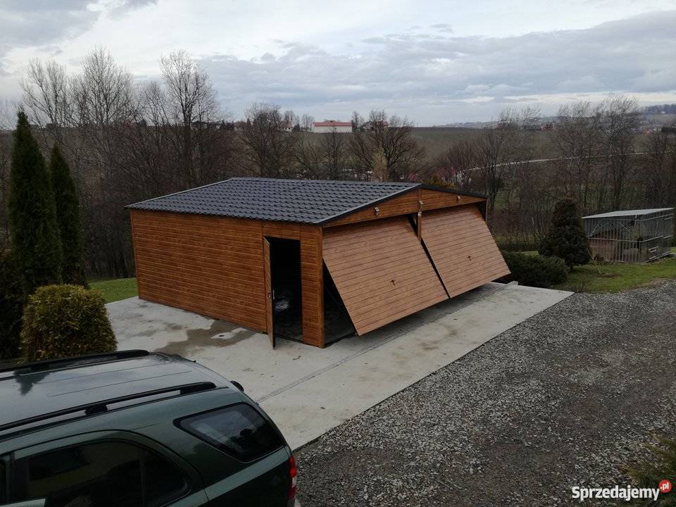 Garaż Blaszany Drewnopodobny 3x5 Garaże Blaszane Lublin sprzedam