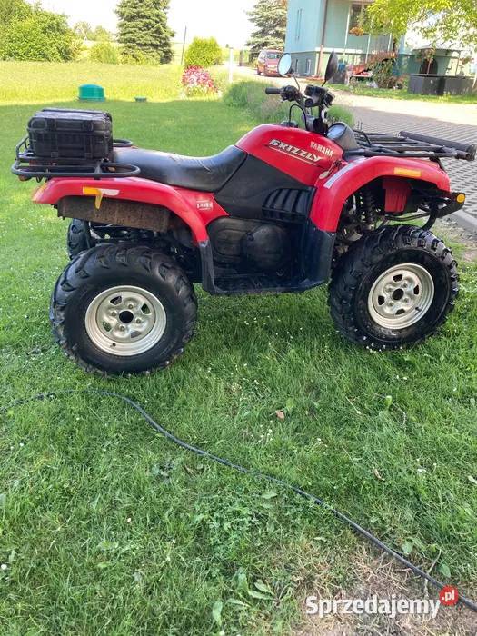 Yamaha Grizzly 660 quad - ATV Potok Wielki