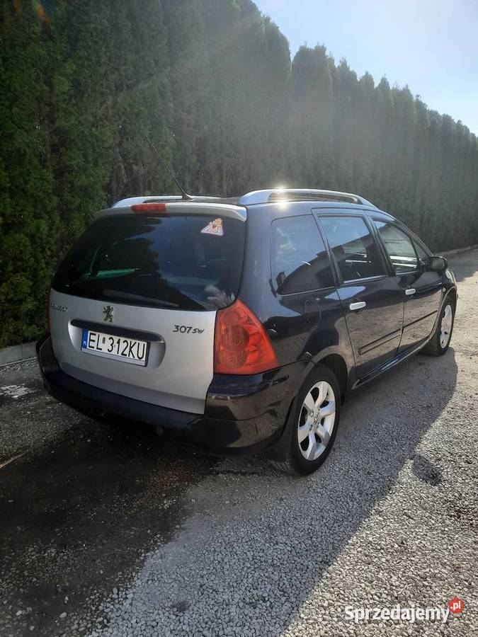 Peugeot 307 SW 16 HDi 109 Panorama 7 Osób Bogate